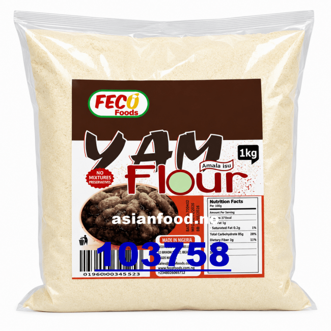 KOMMENDE - FECO Yam flour 20x1kg