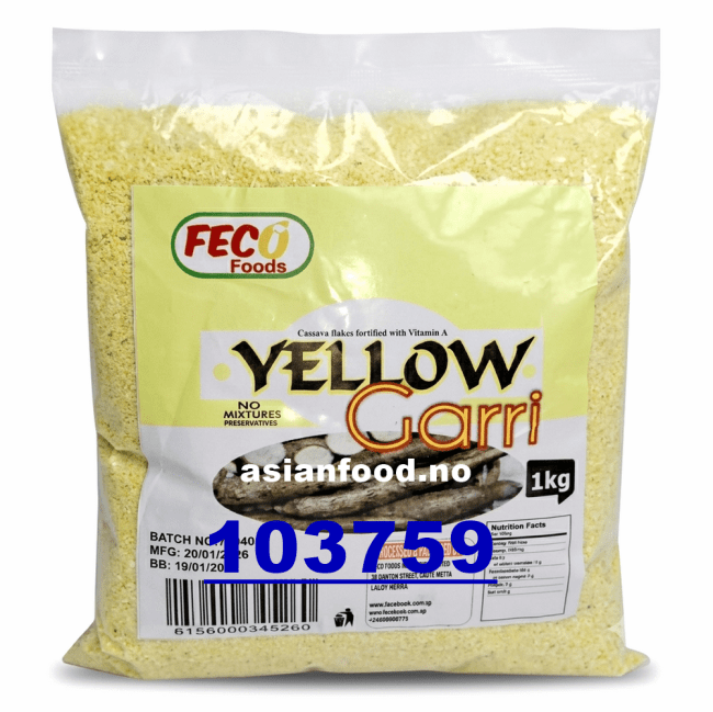 KOMMENDE - FECO Yellow gari 20x1kg