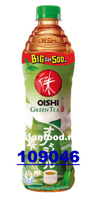 OISHI Green tea original flavour 24x500ml