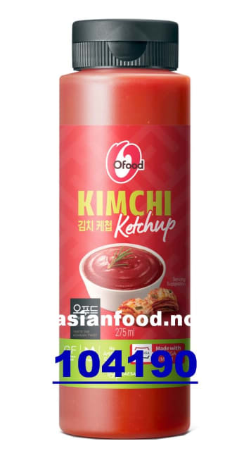 KOMMENDE - O'FOOD Kimchi ketchup 24x275ml