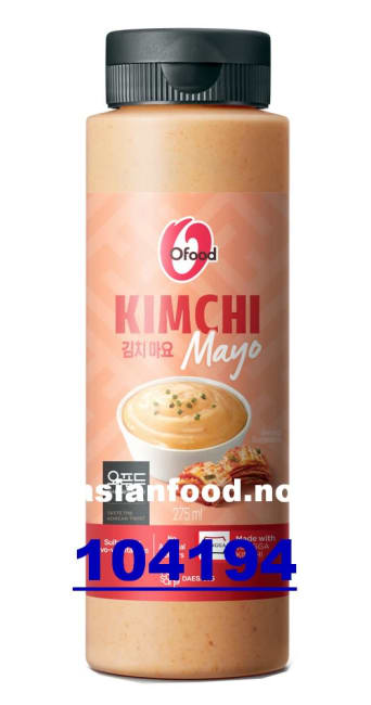KOMMENDE - O'FOOD Kimchi mayo 24x258g
