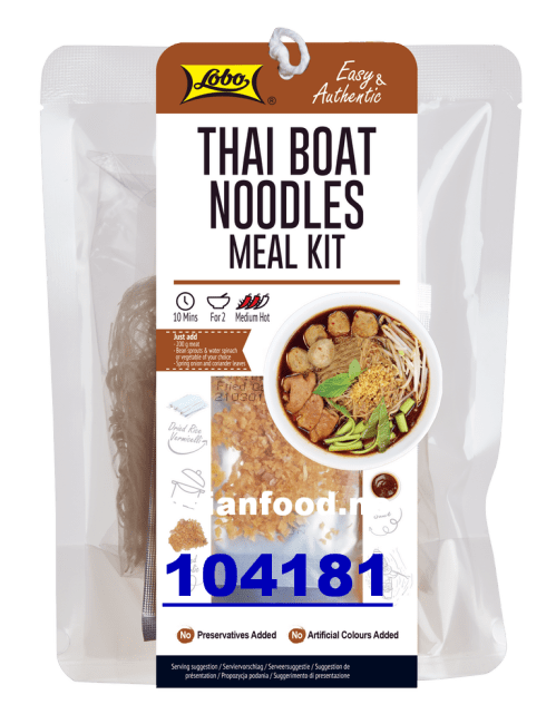 KOMMENDE - LOBO Thai boat noodles meal kit 6x226g
