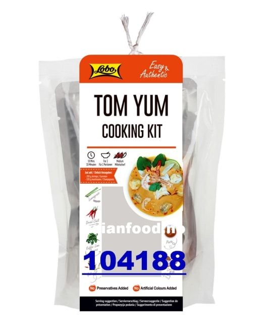 KOMMENDE - LOBO Tom Yum cooking kit 6x260g