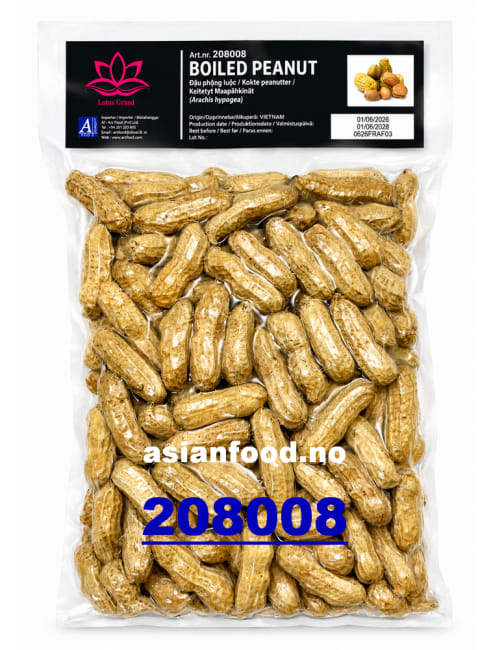 LOTUS Boiled peanuts frozen 20x500g