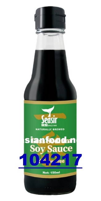 KOMMENDE - SEASIR Less sodium soy sauce 12x150ml