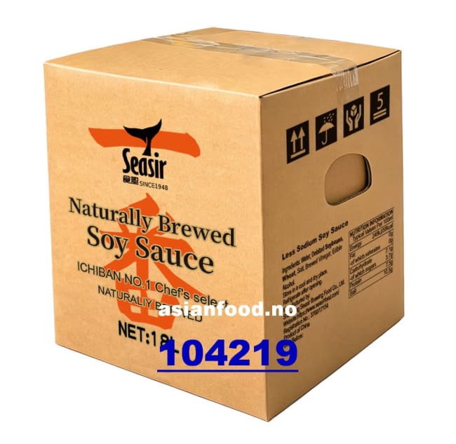 KOMMENDE - SEASIR Naturally brewed soy sauce 18L