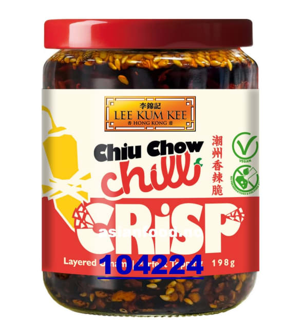 KOMMENDE - LEE KUM KEE Chiu Chow chilli crispy 12x198g