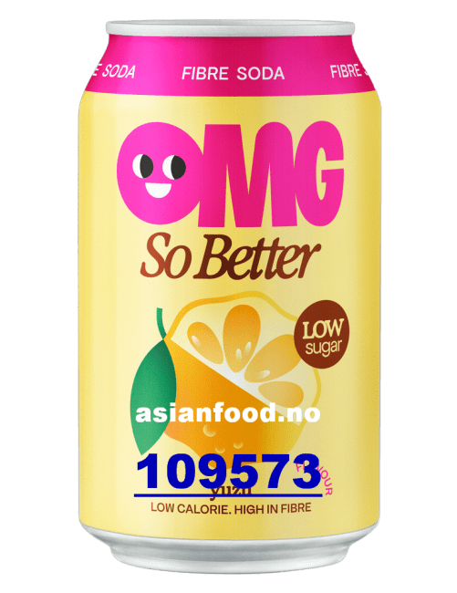 KOMMENDE - OMG SO BETTER Yuzu flv fibre soda 12x330ml