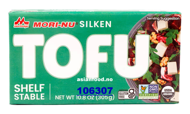MORI-NU Silken tofu (Green) - ambient 12x305g