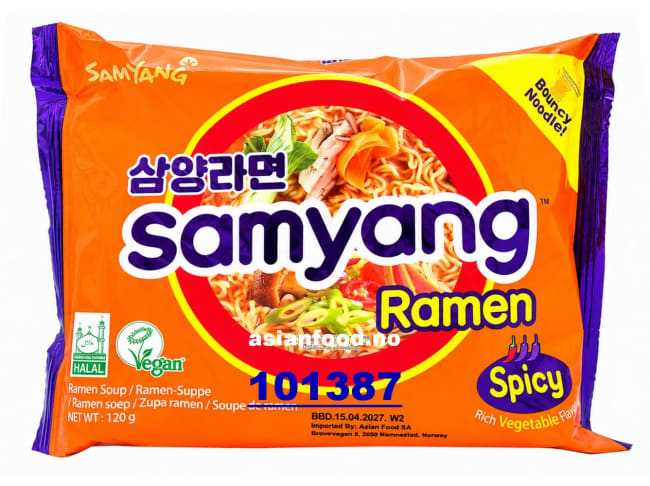 NYHET - SAMYANG Buldak ramen original 20x140g