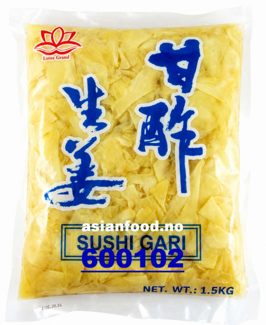 LOTUS Sushi gari ginger slice 10x1.5kg