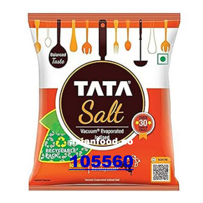 KOMMENDE - TATA Iodized sea salt 12x1kg