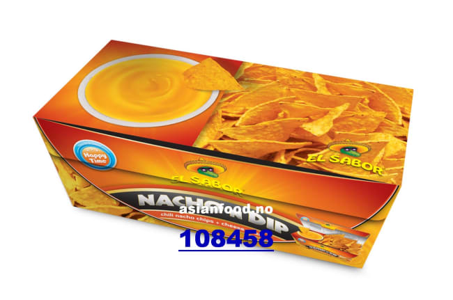 KOMMENDE -EL SABOR Cheese - chili Nacho & Cheese dip 12x175g