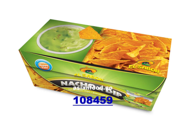 KOMMENDE-EL SABOR Guacamole - Salted & Guacamole dip 12x175g