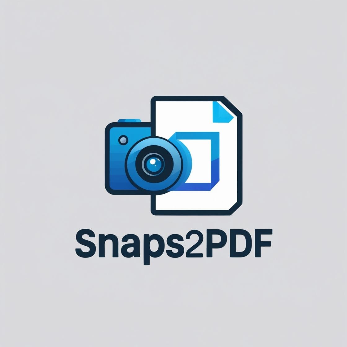 Image to PDF conversion illustration