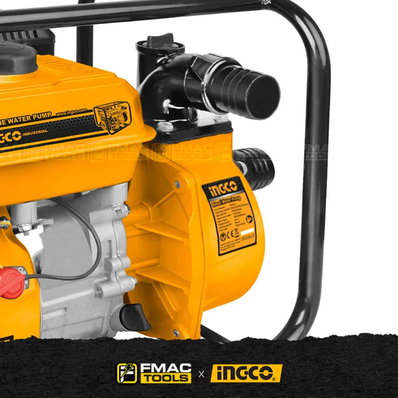 INGCO Gasoline Water Pump Recoil 208cc 3.6L 2
