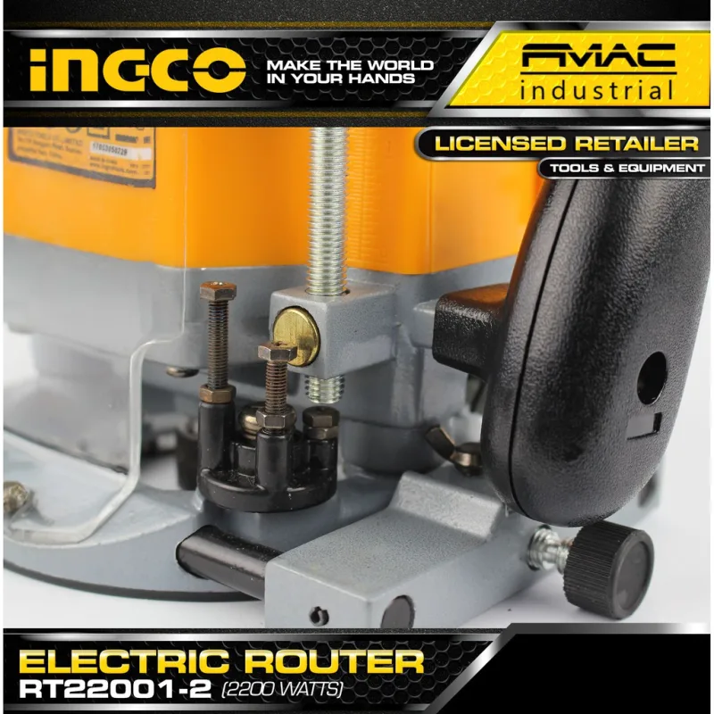 Ingco Electric Router RT22008 2200W | Accessories | GAC Tools