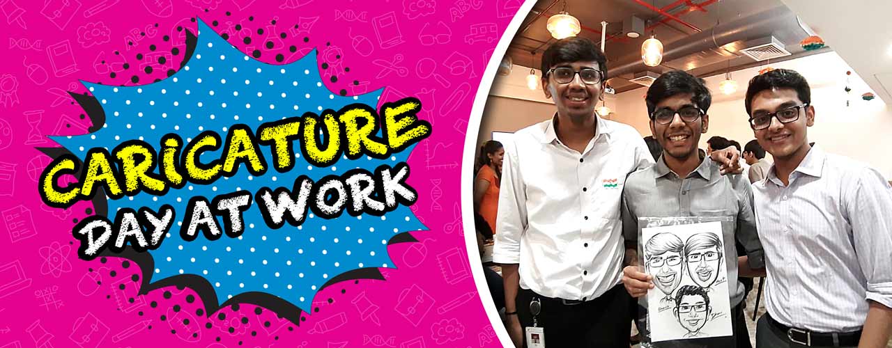 FREE Caricatures for your employees by engage4more