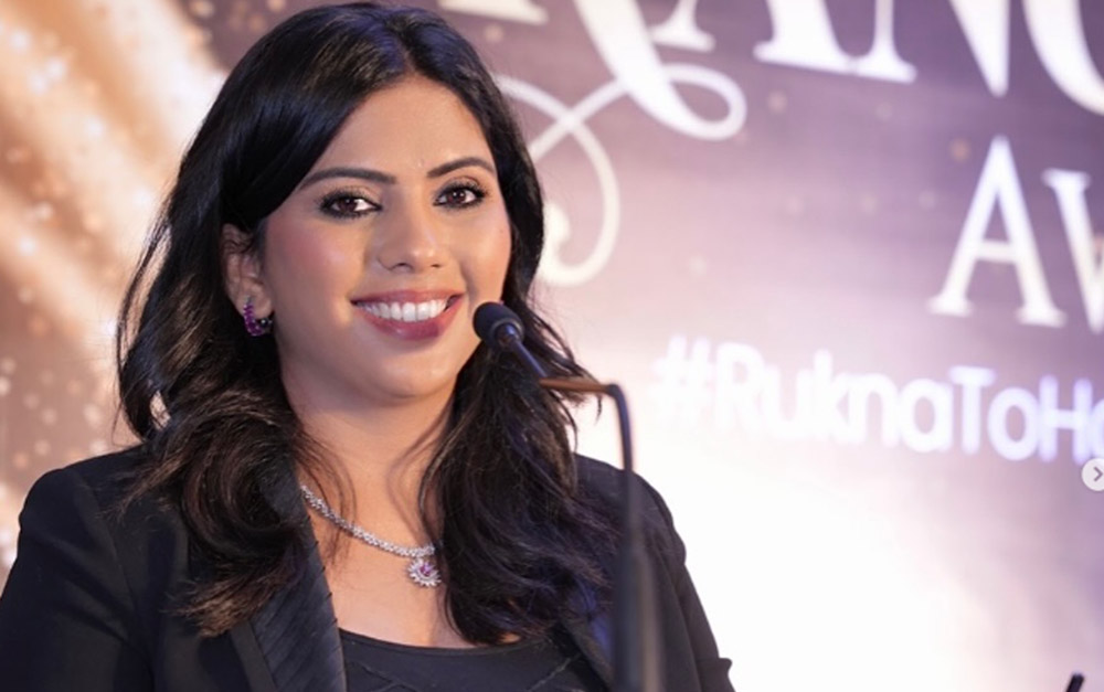 Anchor Varsha Shrivastava Banner