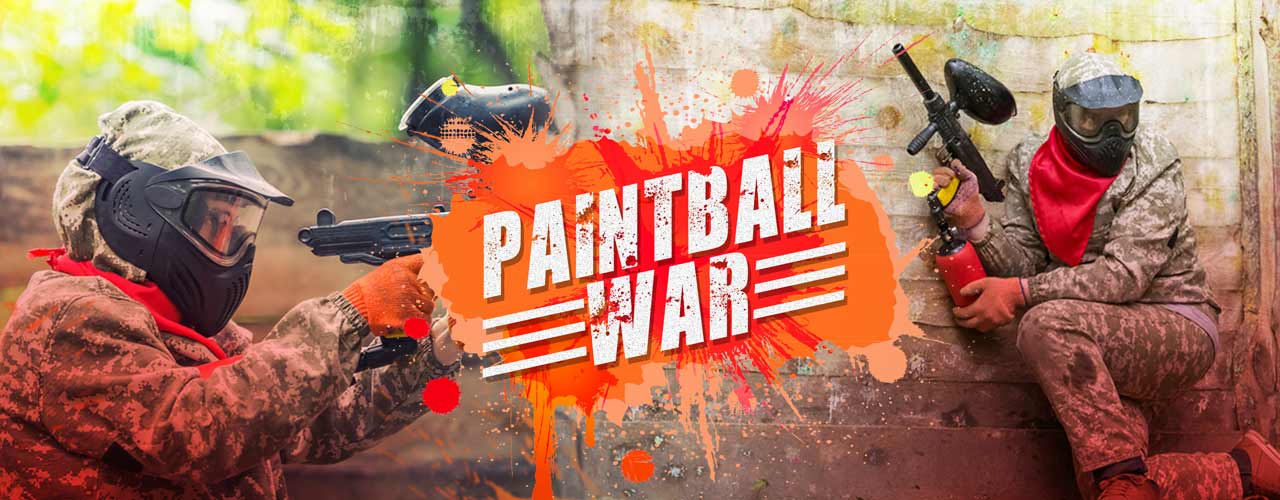 ‘Paintball Wars’ is a war simulation, outdoor team building game wherein two teams compete against each other in a pre-decided game format