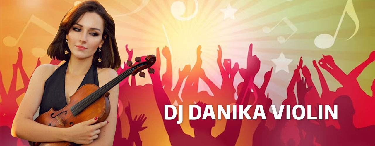 DJ Danika Violin Banner