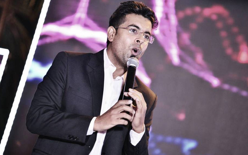 Anchor Nitish Sharma Banner