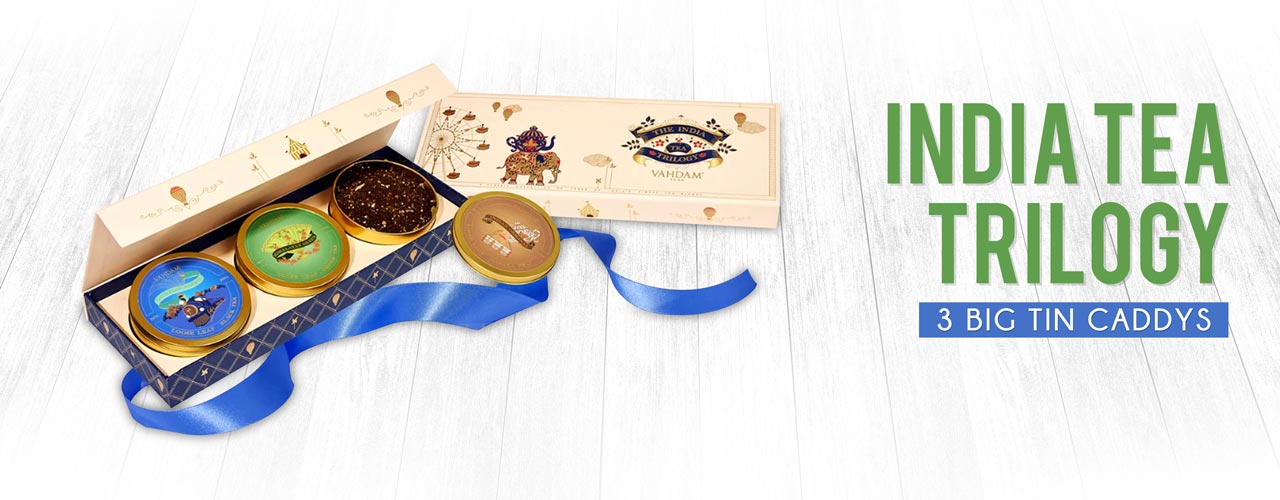 This Diwali gift your employee with this thoughtful and elegant gift set of 3 most alluring  flavours of Tea.