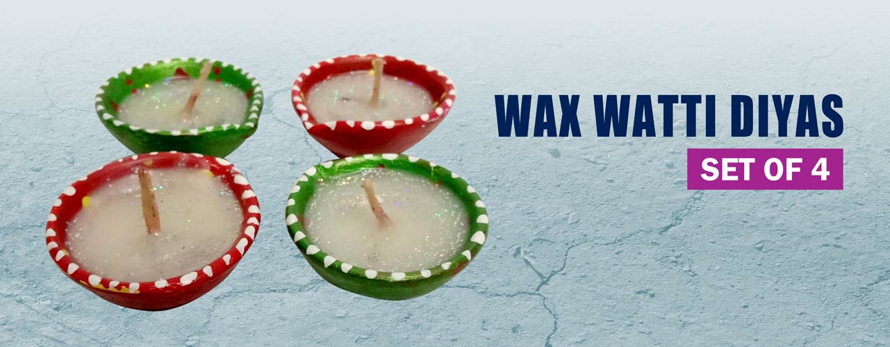 This Diwali gift your employees with this colorful Wax Watti diyas.