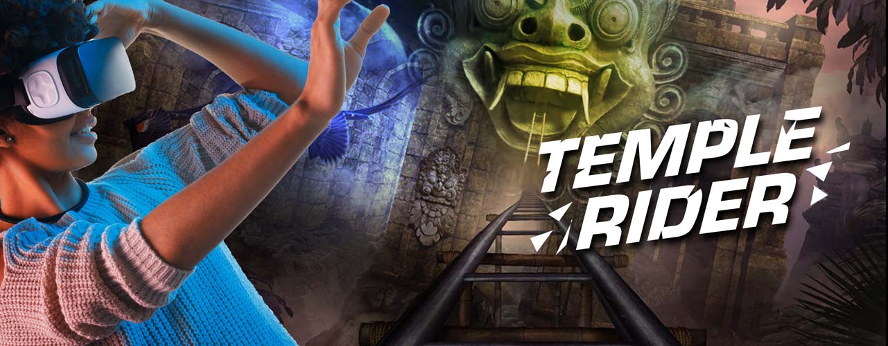 An  VR temple ride at your office