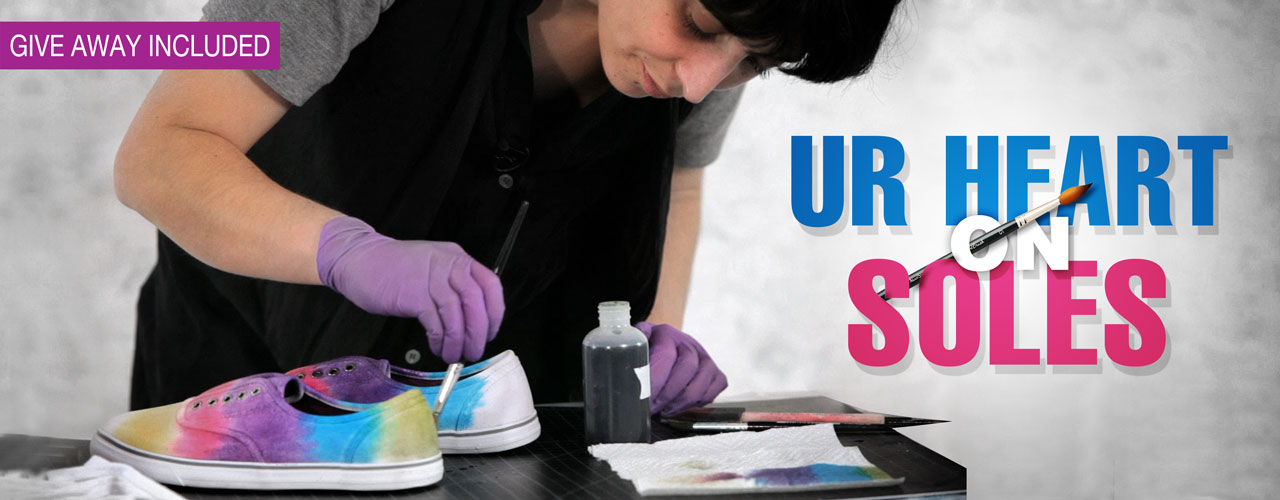 Sustainable and  engaging shoe painting workshop at your office for your employees