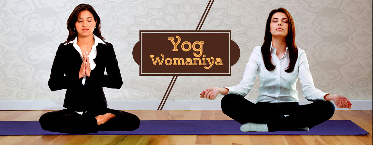 Yoga session for working women for stress management and work-life balance