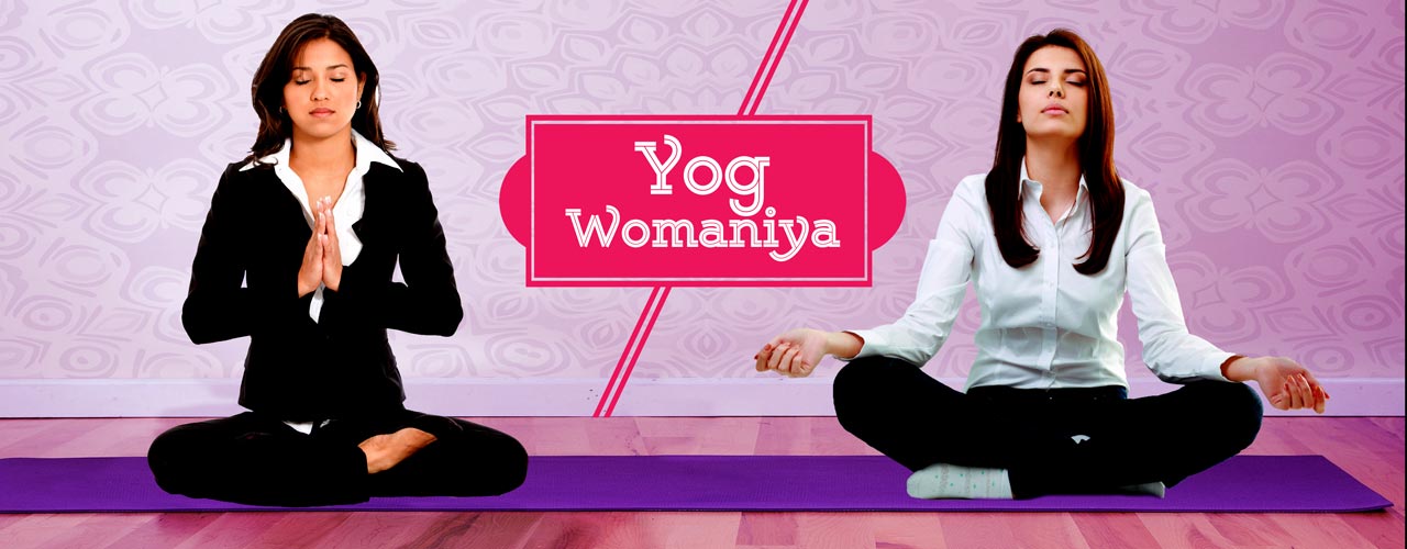 Yoga session for working women for stress management and work-life balance