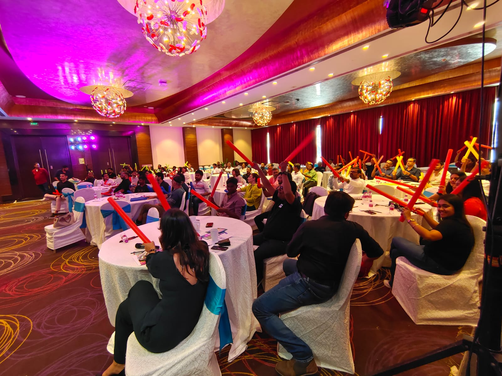 Boom wackers by engage4more fir team building