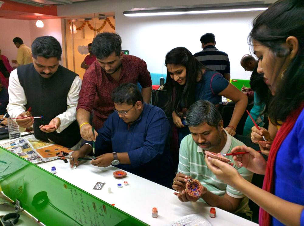 Diwali Diya Painting-Gallery 1