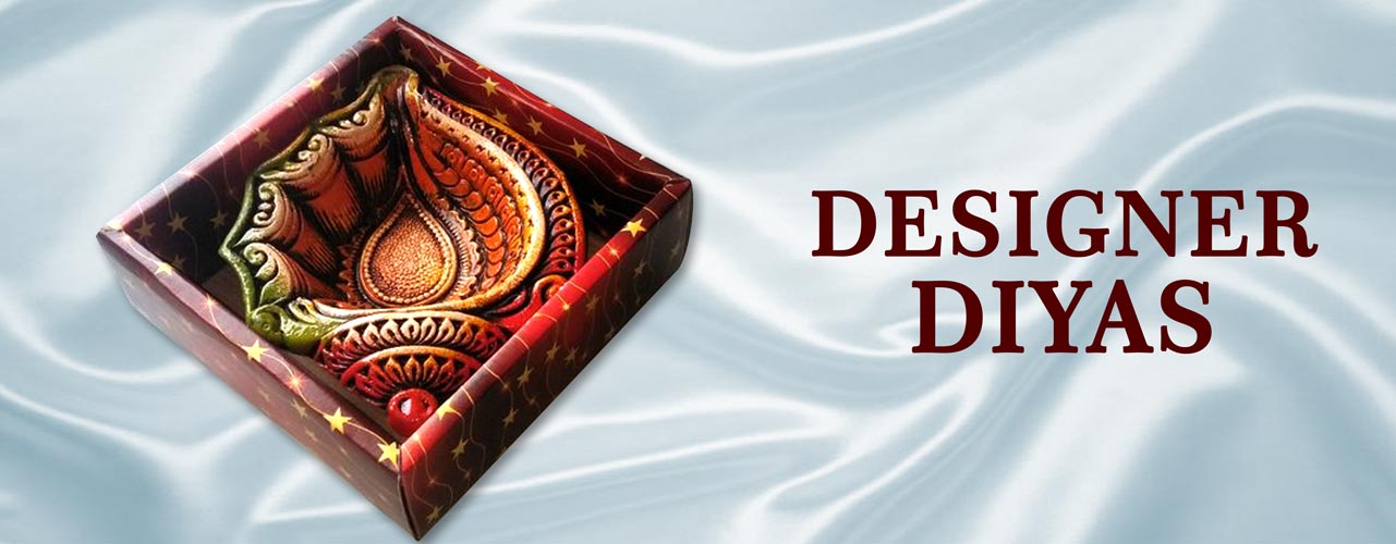 Celebrate this festive season with unique designer clay Diyas