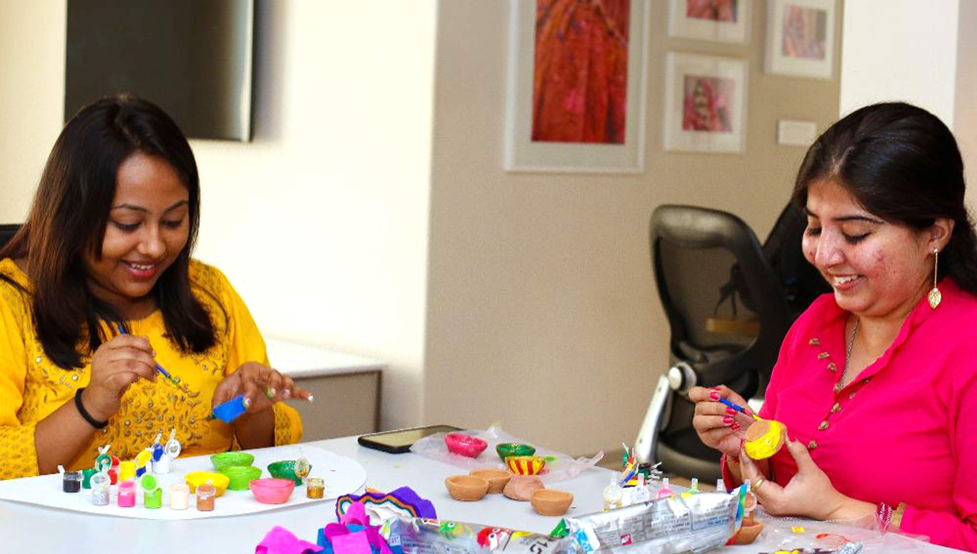 Diwali Diya Painting-Gallery 2