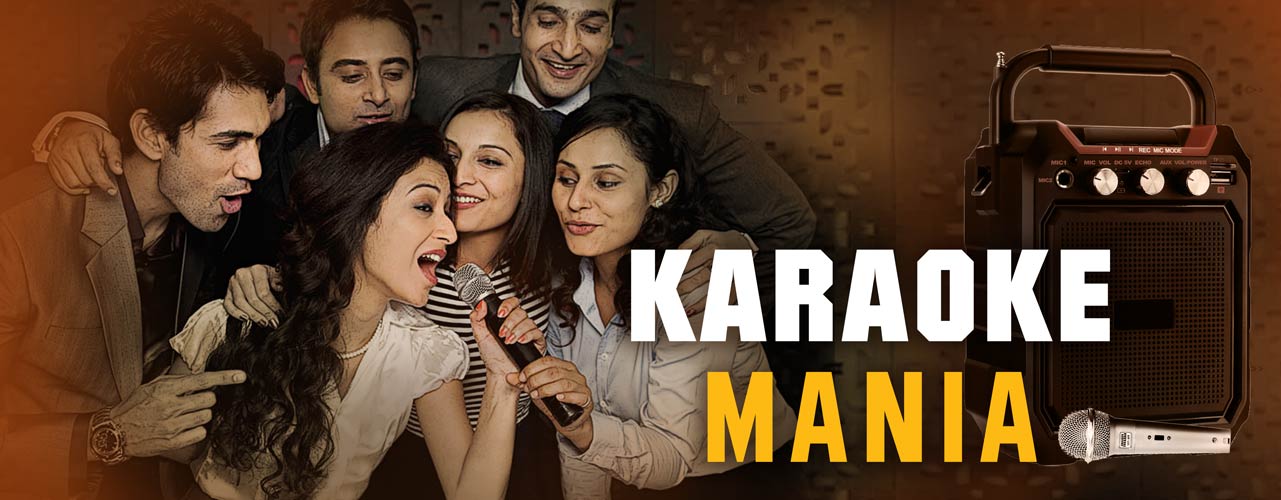In-office karaoke fun for employees