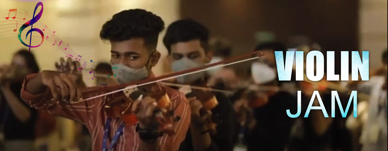Violin Jam Banner