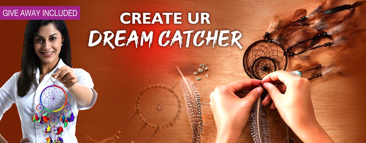 Creative dream catcher making workshop at your office for engaging employees