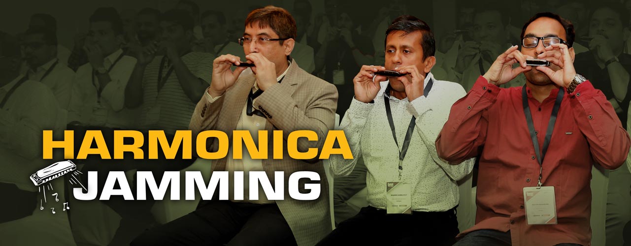 Jamming with Harmonica is a high energy musical experience