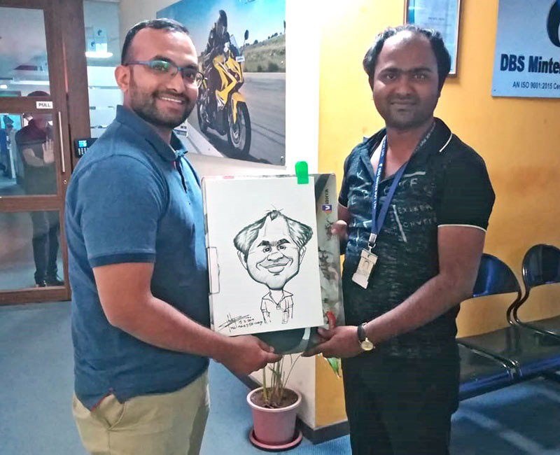 Diwali Caricature Making-Gallery 3