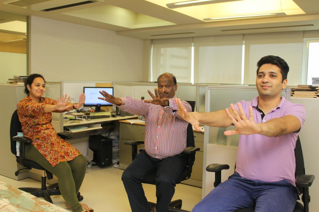 Workplace Posture Exercise- Gallery 1