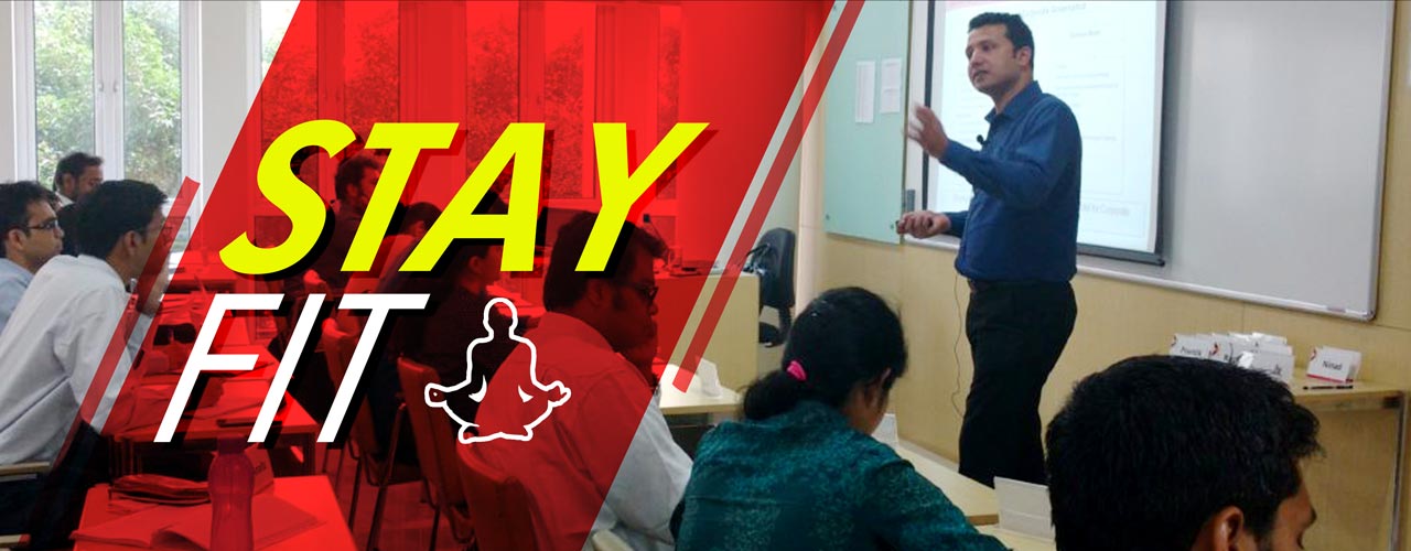 Health and fitness talk followed by meditation session for your employees