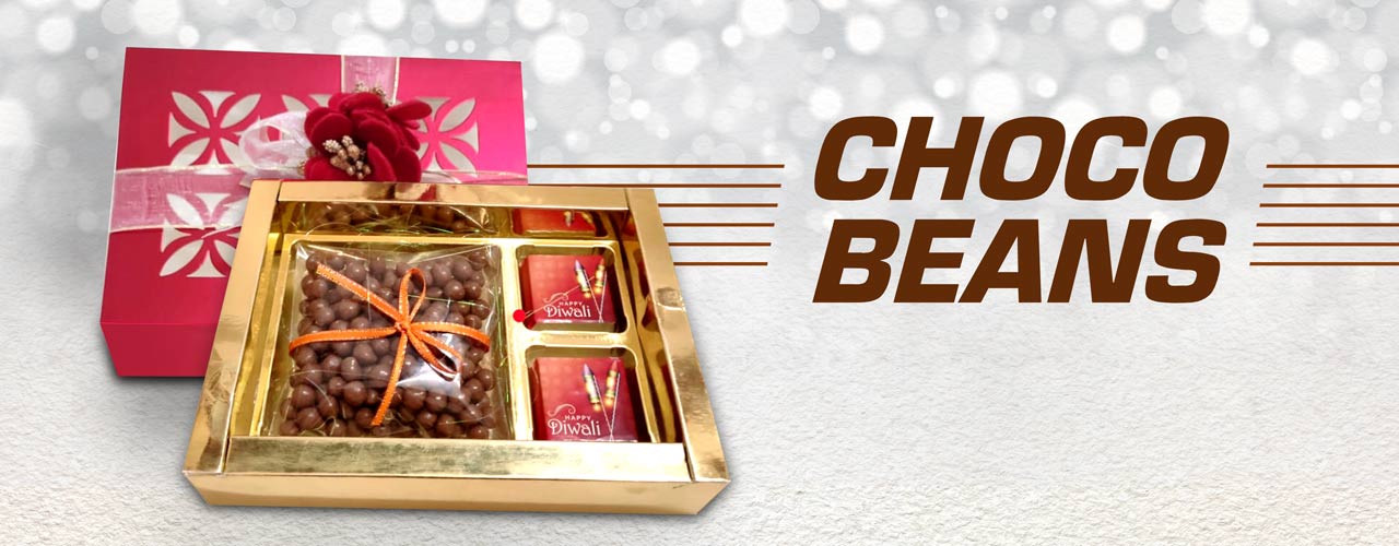 There cannot be any better gift than a box of assorted homemade chocolates of choco Beans in this Diwali season