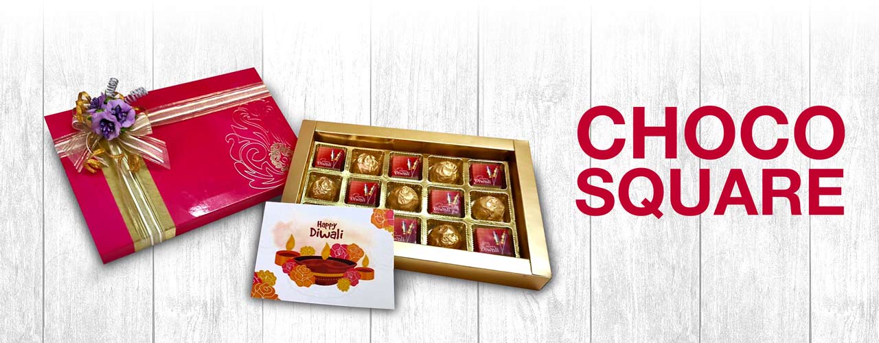 This Diwali gift your employee this homemade chocolate - Choco  Square