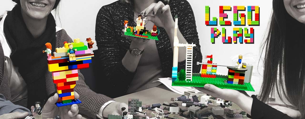 Team employee engagement activity inside office that helps employees with problem solving