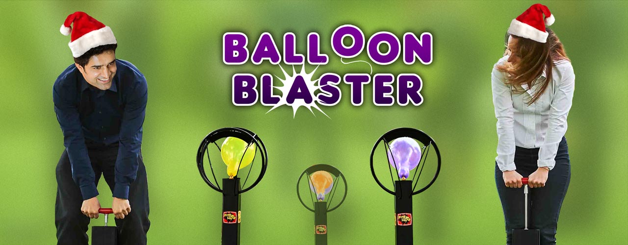 Christmas celebration - balloon blaster