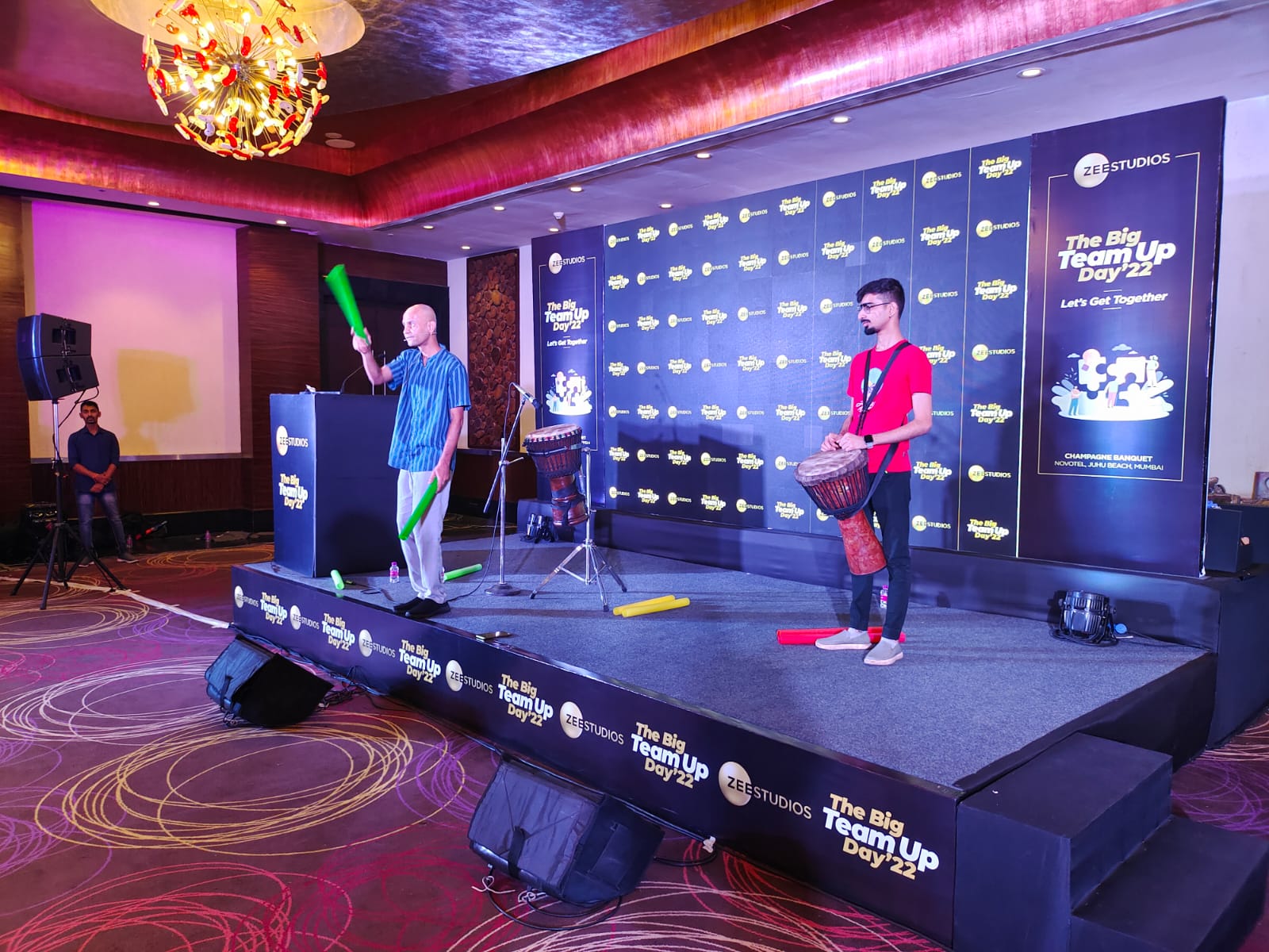 Boom wackers by engage4more fir team building 2