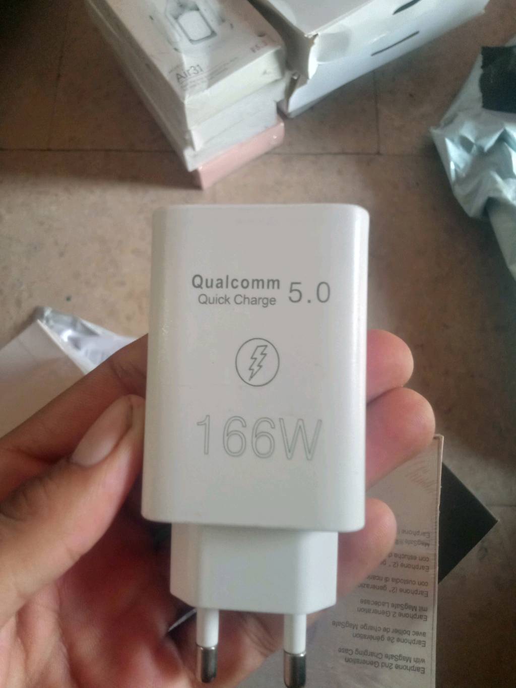charging adapter 166 w