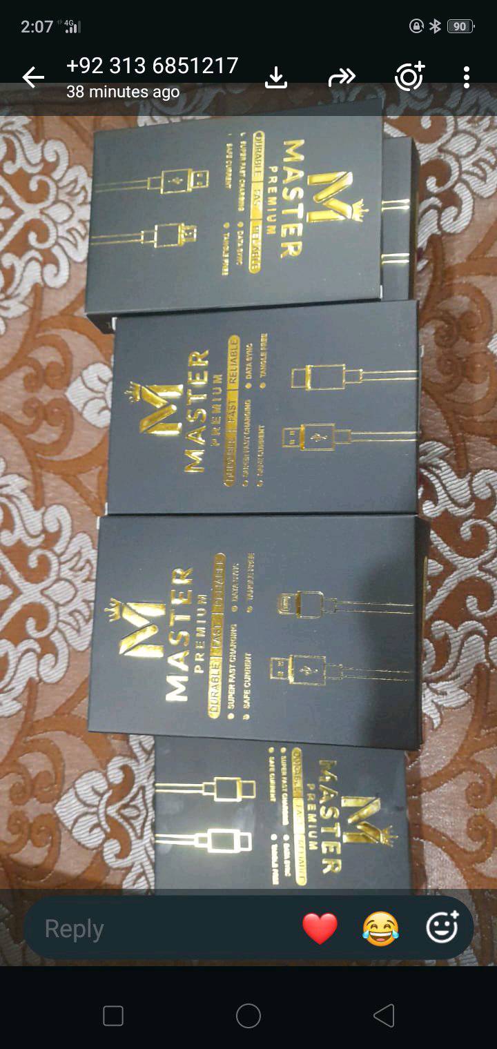 charging cable premium quality